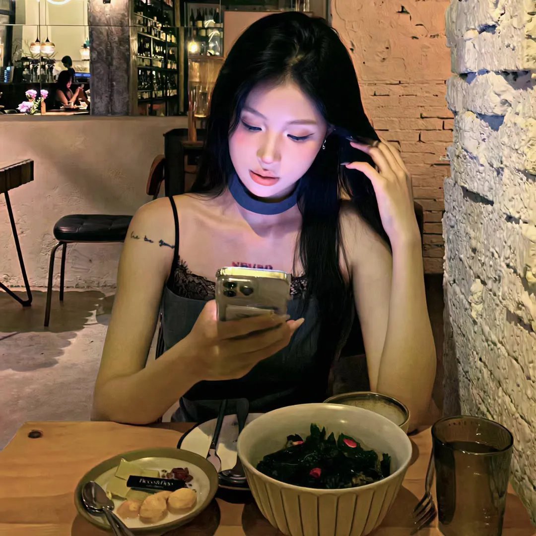 排队的女人